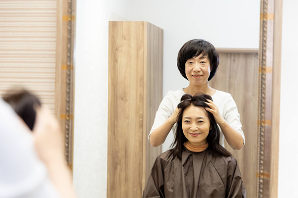 薄毛ケア専門 美容室レンテ 施術の流れ